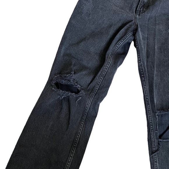 Abercrombie & Fitch Curve Love Ultra High Rise 90s Straight Jean - Picture 10 of 14